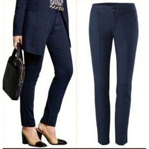 Cabi‎ Capote Navy Crop Trouser Pant Style 5076 Sz 6